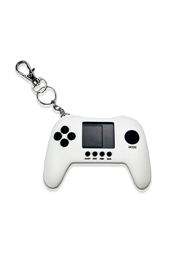 White GAMINJA GC61 Mini Handheld Game Players Machine Pocket Game Console Built in Retro Games Use f