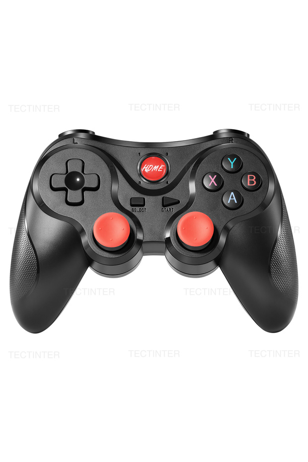 وحدة تحكم لاسلكية سوداء متوافقة مع البلوتوث لأجهزة PS4/PS3/Switch 1/Switch 2