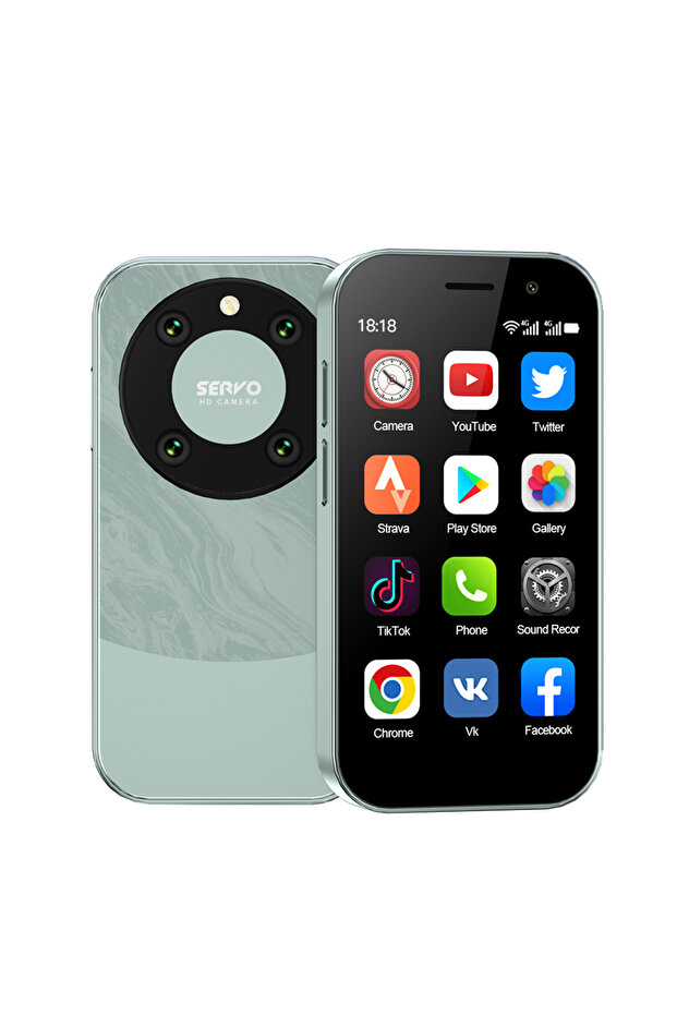 2 G 16g green SERVO KING9000 4G LTE Mini Smartphone Android System RAM 2GB ROM 16GB Google Play What