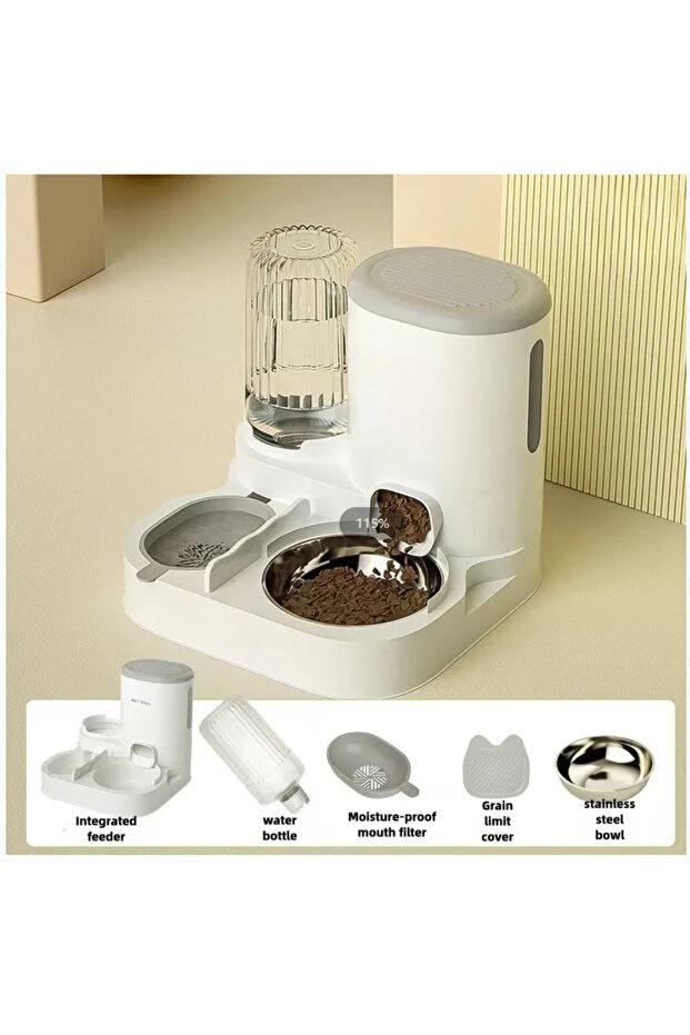 package B Cat bowl automatic feeder for cats, dogs, pets, water dispensers, integrated cat bowl, cat