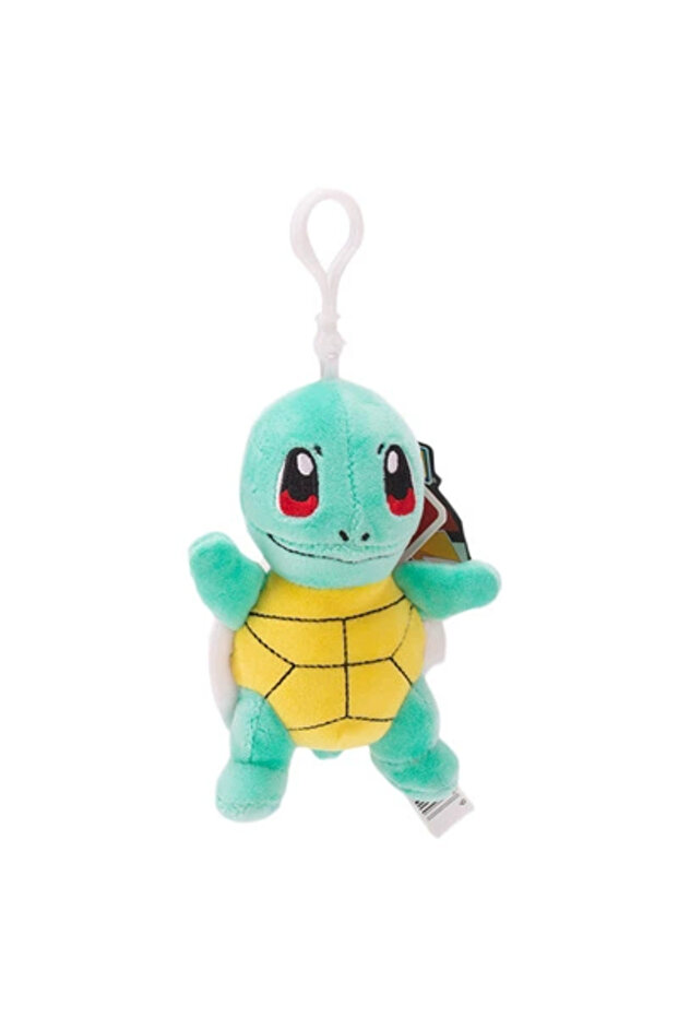 10cm Squirtle 10cm Pokemon Pikachu Plush Pendant Charmander Bulbasaur Squirtle Plush Dolls Keychain