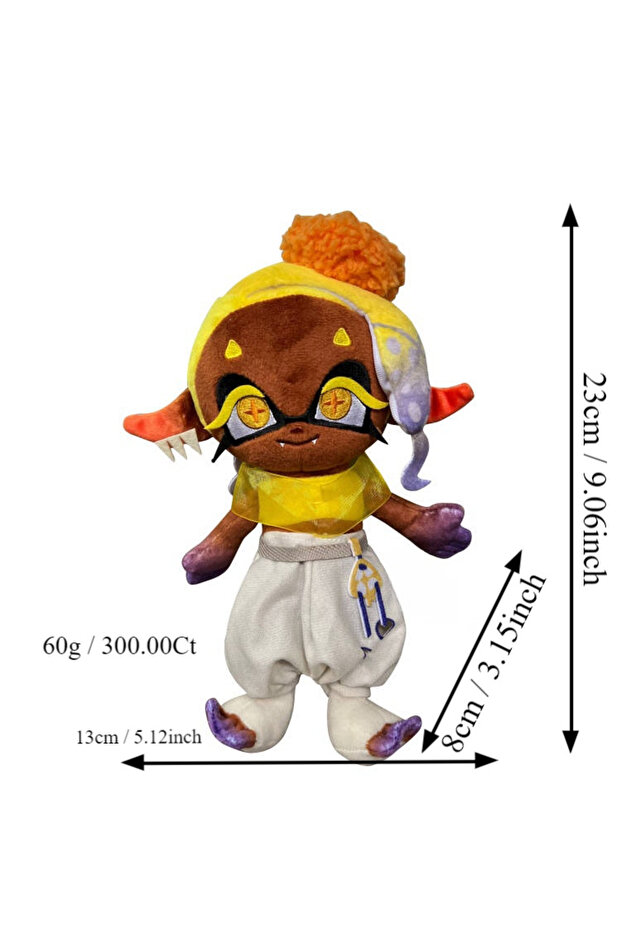 A New In Switch Splatoon 3 Juguetes De Peluche Anime Plushie Room Decor Aesthetic Cosas Kawaii Plus.