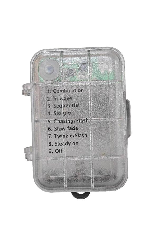 KOQZM 8 functions 3 Sections AA Battery Holder 3V No.5 Waterproof And Dustproof Battery Cartridge Wi
