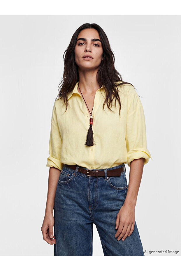 Nevavm Oversize Women's Shirt with a Difference