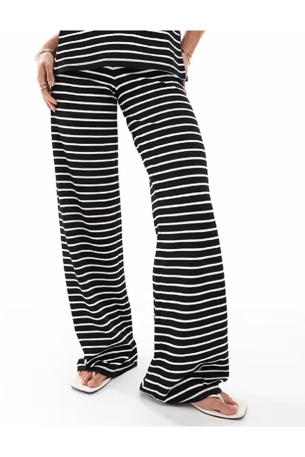 Pantaloni, Alb/Negru