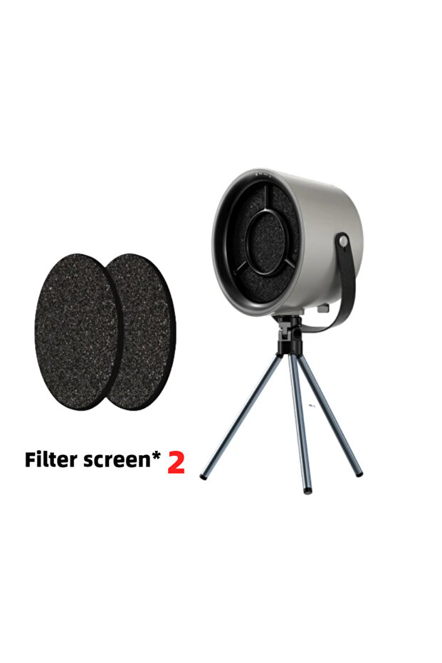 G07-gray-2pcs 2025 New Portable Exhaust Fan Small Kitchen Hood Extractor Barbecue USB Supply Desktop