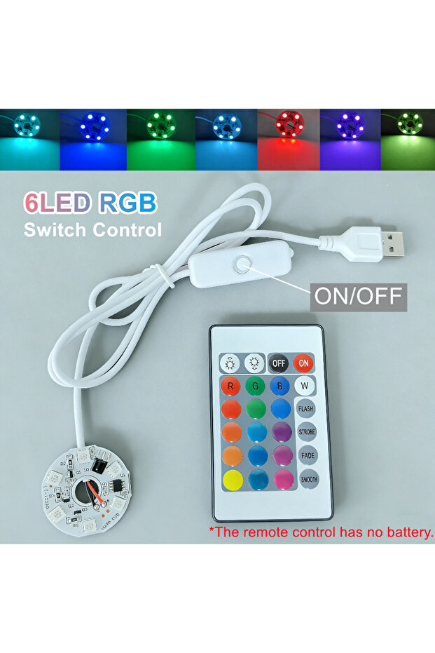 4 قطع إضاءة LED RGB متدرجة الألوان عالية السطوع قابلة للتعتيم بتحكم باللمس عبر USB-C 5 فولت