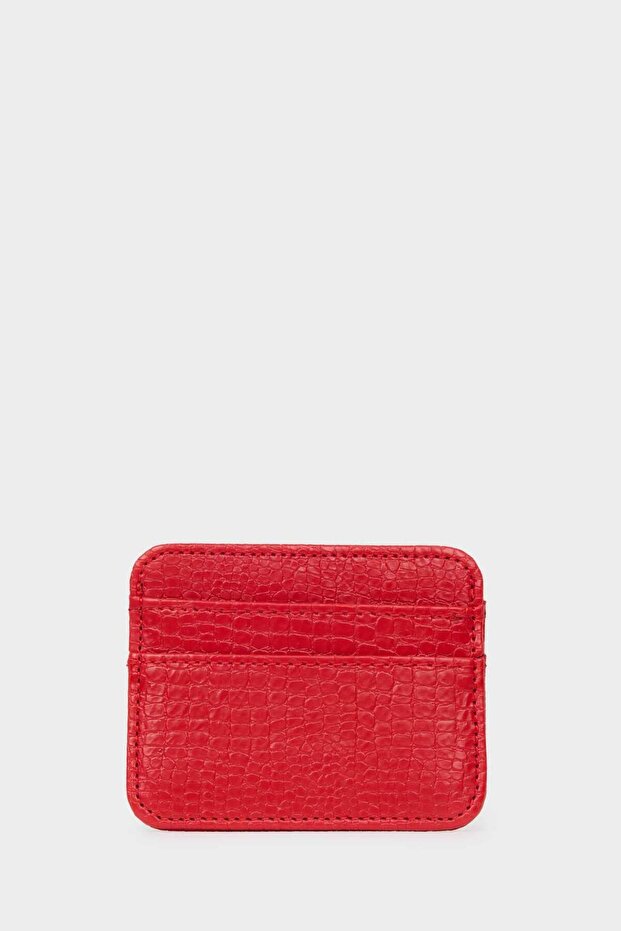 Women's Faux Leather Card Holder H0949Axns