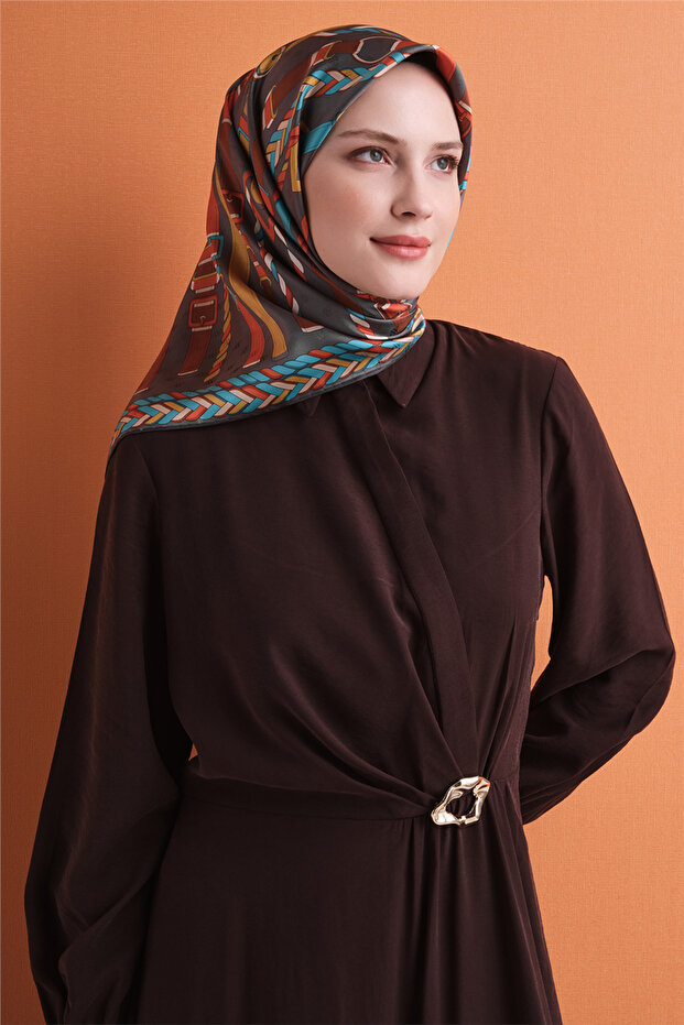 وشاح حرير جاكار 9607D 36