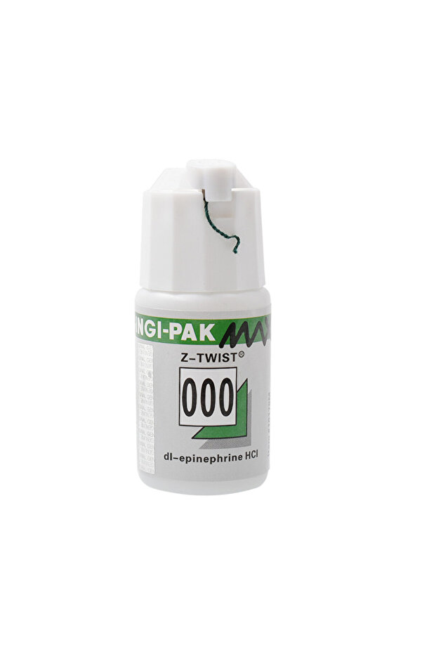000 1 Bottle Dental Thread Disposable Gingival Retraction Cord Green Knitted Cotton Gum Line Dentist