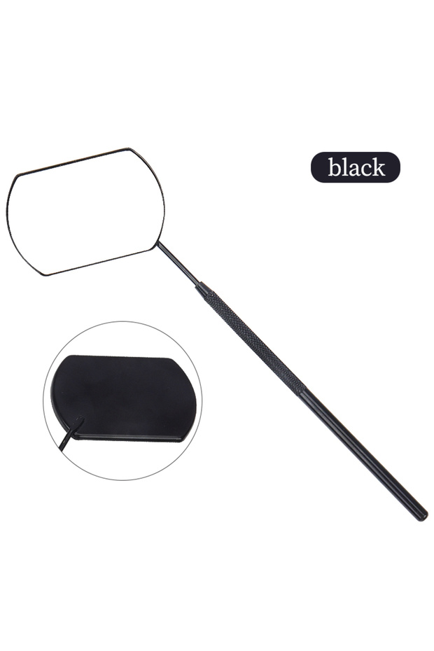 AA236-04 Eyelash Mirror Grafting Lash Magnifying Beauty Long Handle For Checking False Lashes Extens