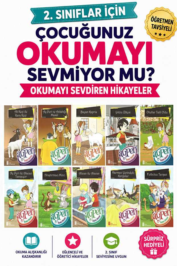 Set of 10 Stories for Class 2 Reading 2 (32 Pages)