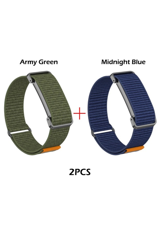 Google Fitbit Air 2pcs-4 Woven Nylon Braided Sport Band for Google Fitbit Air Stretchy Lightweight B