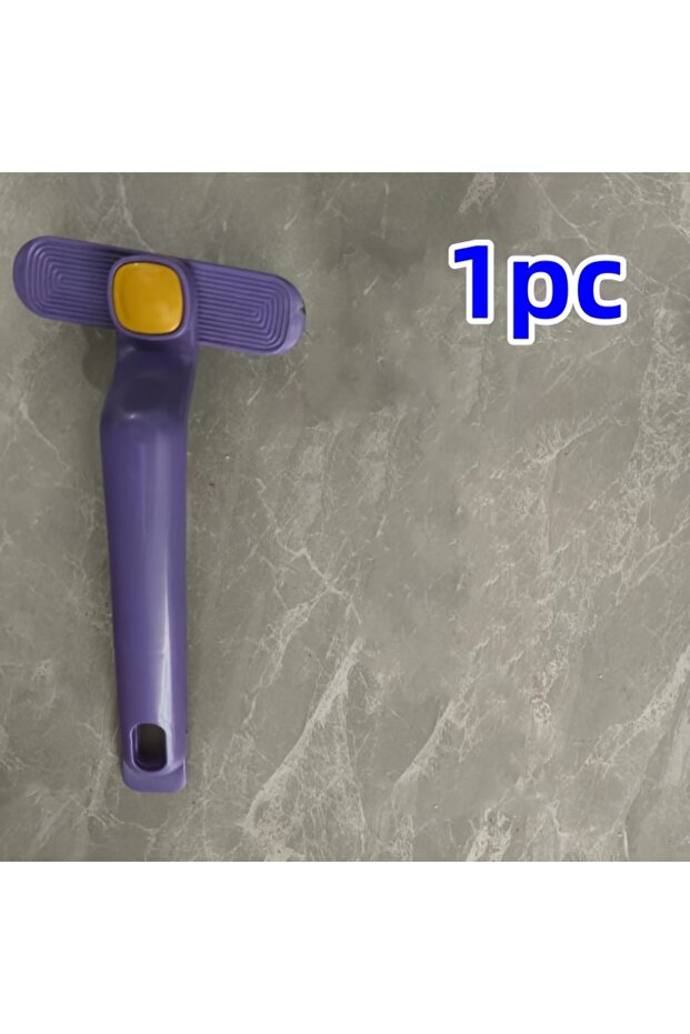 1pc Purple 2 Combination 1 Rotating Cleaning Brush——Multifunctional Kitchen、Living Room、Bathroom, et