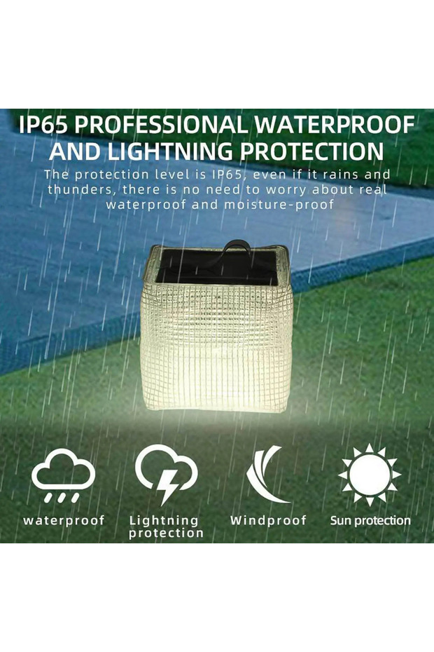 Warm Lighting Portable Solar Camping Light Lightweight And Portable For Outdoor Adventures Garden Li