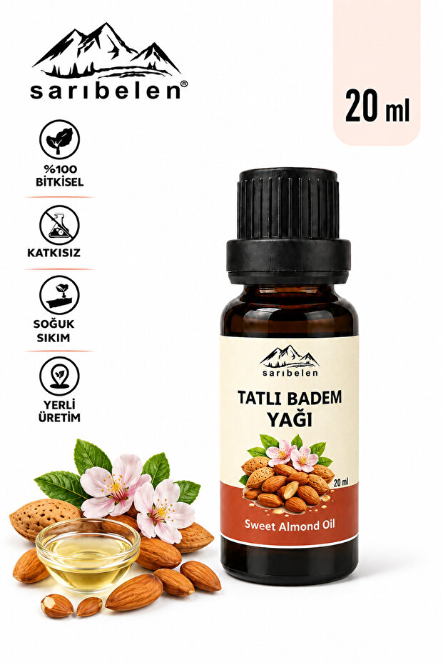 Tatlı Badem Yağı 20 ml
