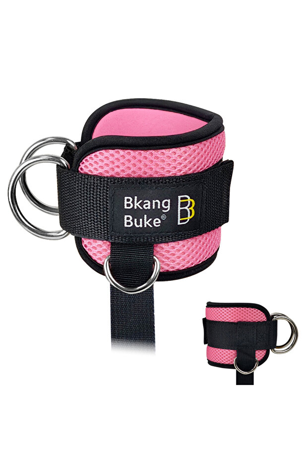 1pcs 1PC Padded Ankle Straps Ankle Straps for Cable Machines Double D-Ring Fitness Ankle Cuffs for G