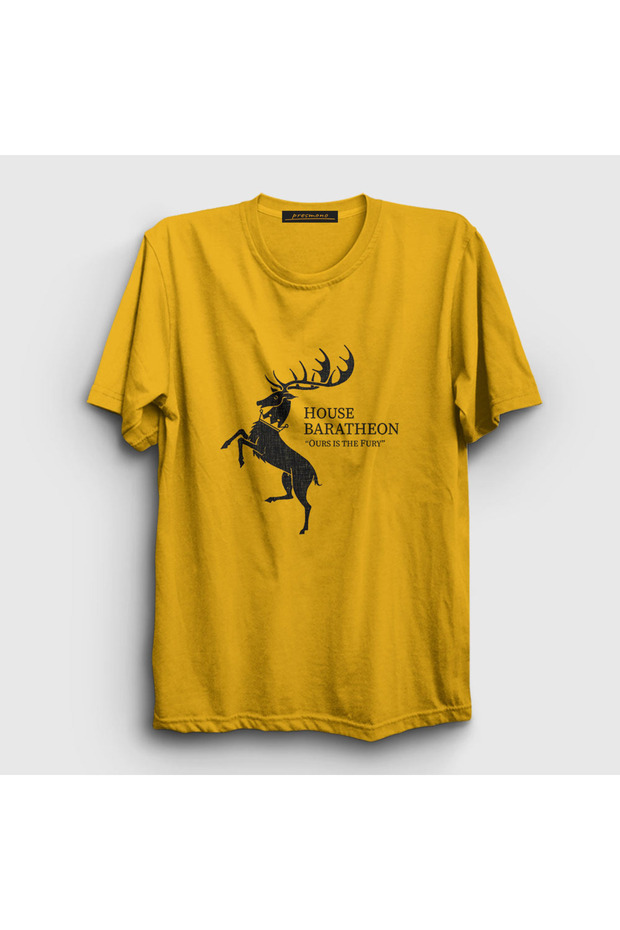 Unisex Yellow Baratheon Game Of Thrones T-shirt191373tt