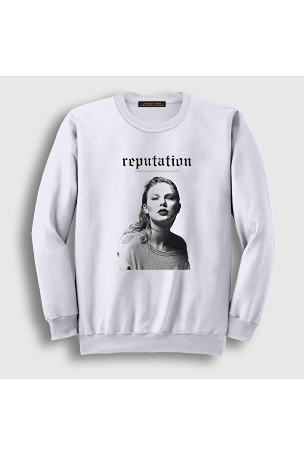 سويت شيرت أبيض للجنسين من Reputation Taylor Swift312698تي تي