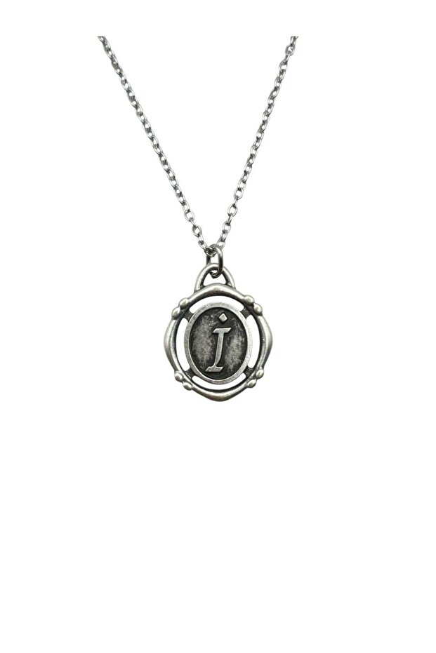 Unisex Keychain with the Letter I and an Ancient Figure – Personal, Elegant, and Original Design