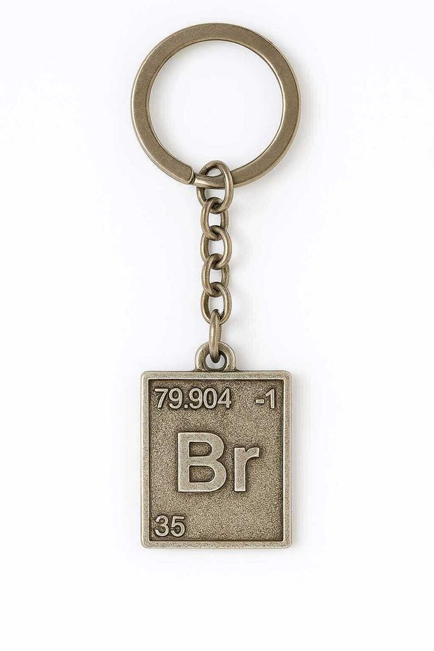 Breaking Bad “Br” Written Movie Keychain – Tv Series Themed Unisex Accessory | Men Women Keychain