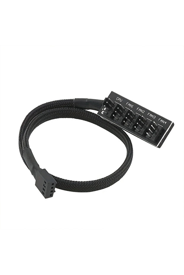1 to 5-1pc 4-Pin PWM PC Fan Hub PC 5 Way Splitter 1 to 5 Splitter PC Case Internal Motherboard 4pin/