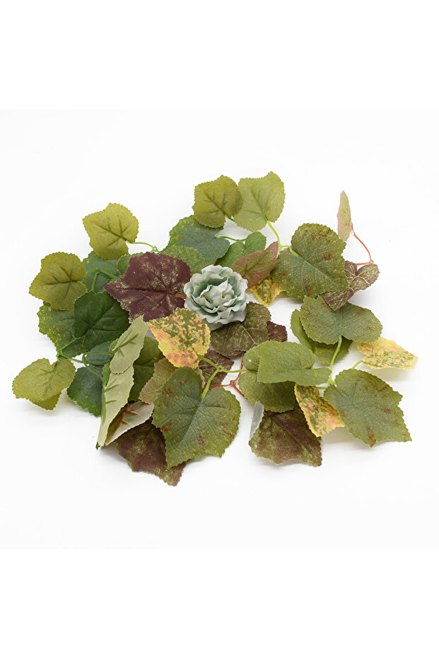 20pcs MULTI 10/20 Pieces Artificial Leaves Simulation of Green Plants Decorations Diy Home Wedding G