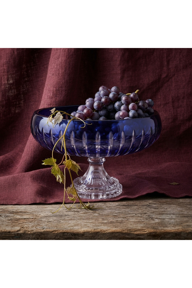 Handmade Crystal Decorative Tableware Presentation Bowl 28cm - Glass Bowl