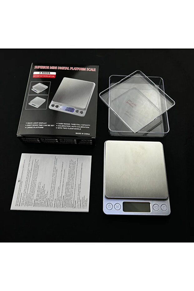 500g-0.01g Battery Charging LCD Digital Jewelry 0.01/0.1g Mini Scale Smart Precision Electronic Pock