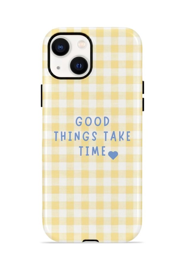 iPhone 14 Plus Vorian Double Layer Case Good Things Gingham