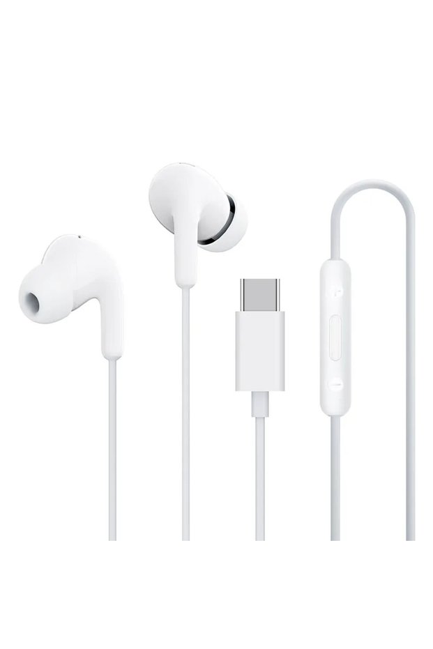 XIAOMI white Original Xiaomi Type-C Earphones In-Ear HiFi Headset Sport Game headphones With Microph