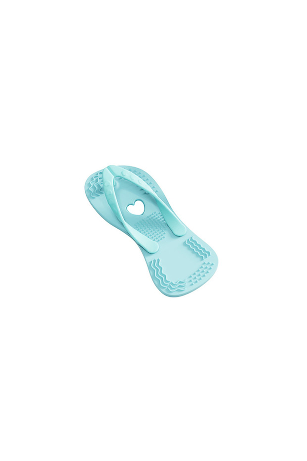 Blue Slippers Shaped Puppy Teething Toy, Simulated Chewing Remote Control Toy, Relieves Boredom and