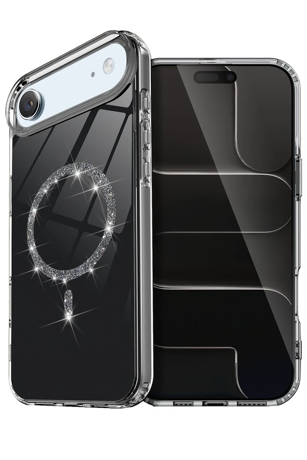 Gldisptm New iPhone 17 Air Live Diamond Magsafe Cover (02933) - Black