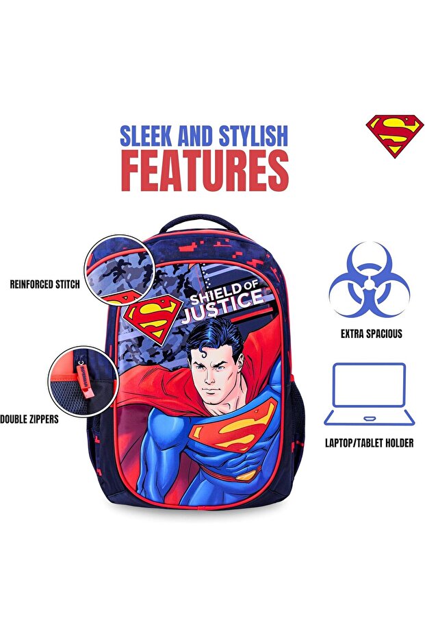 Superman Super Power Backpack, 45 cm - 4