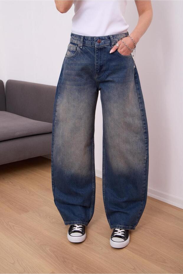 Y2K Denim Wide Leg Baggy Unisex Pants