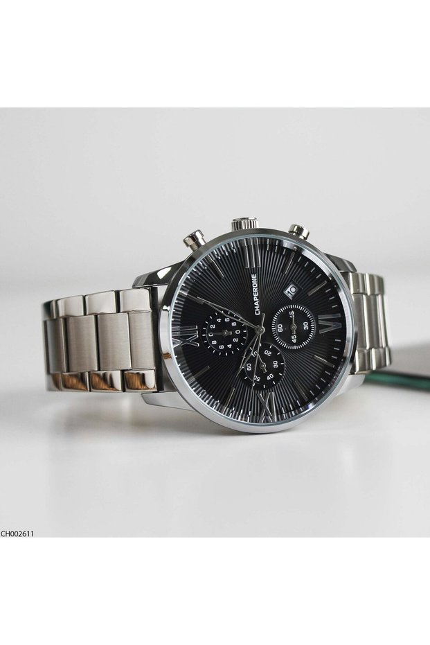 Ch002611 Men's Wristwatch with Steel Strap