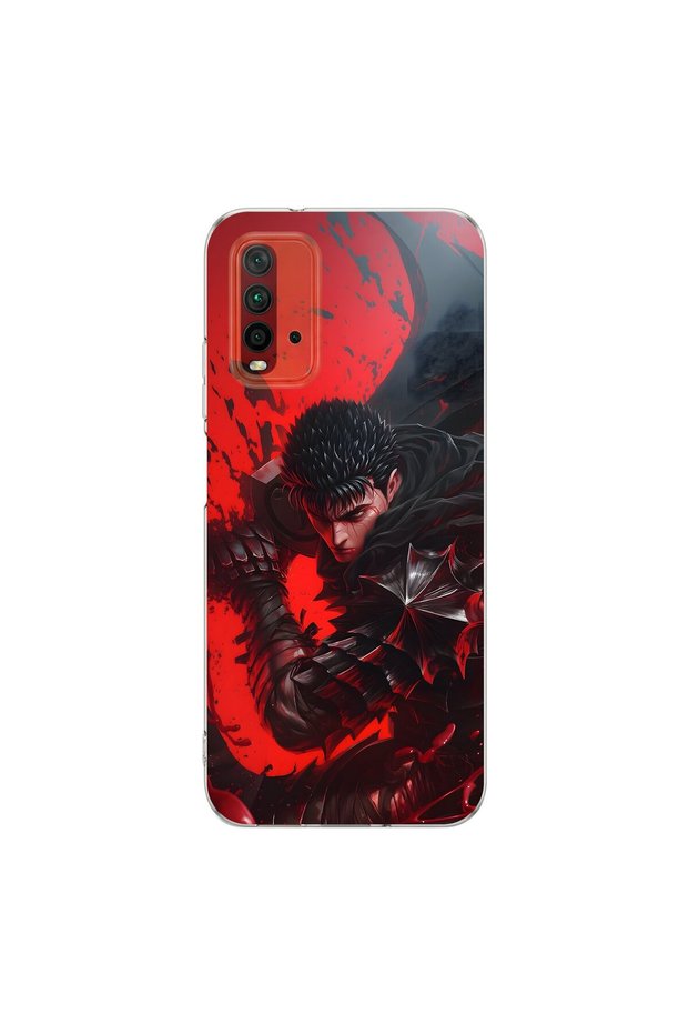 Redmi 9t Compatible Anime 2/3 Design Transparent Case