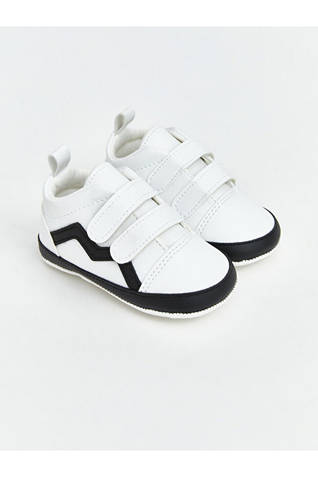Alita City Lcw Steps White Baby Boy First Step Shoes with a Difference