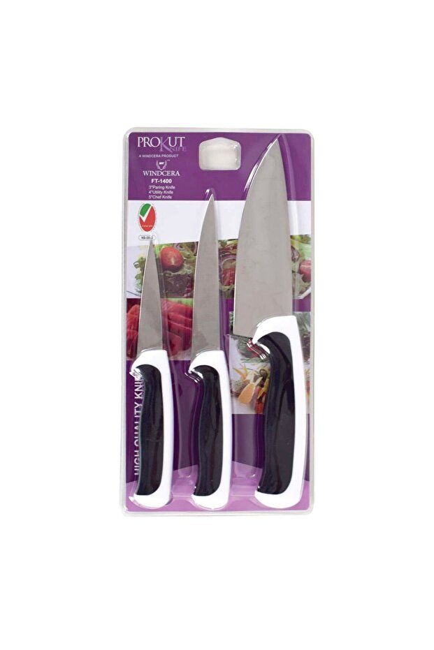 Knife Set, 3 Pcs - 3