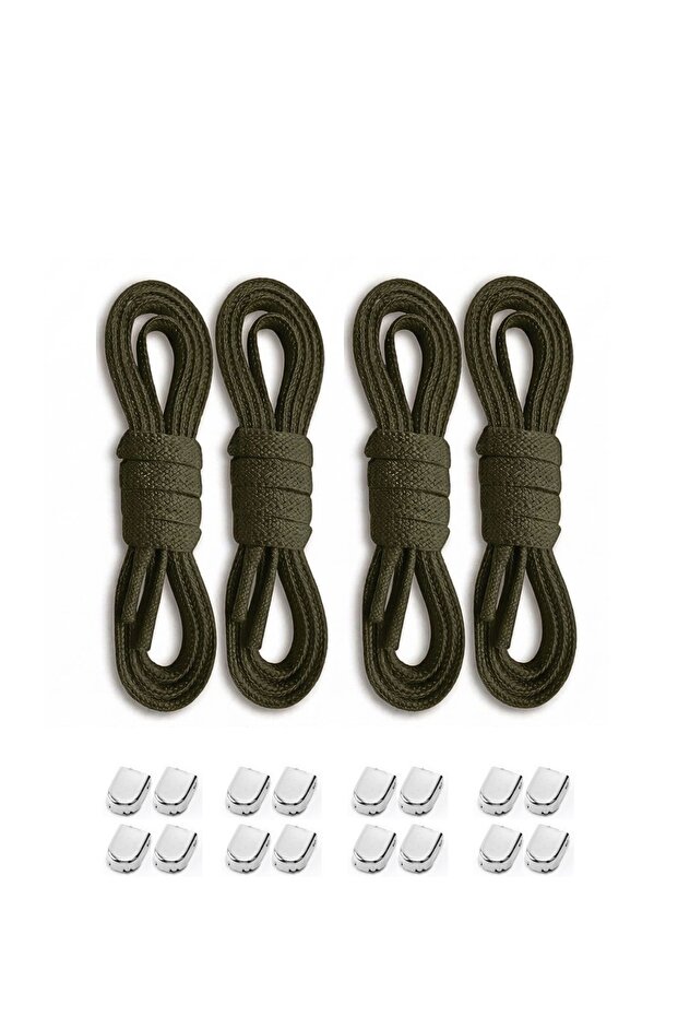 90 cm Metal Clip Elastic Laces | 4 Pairs