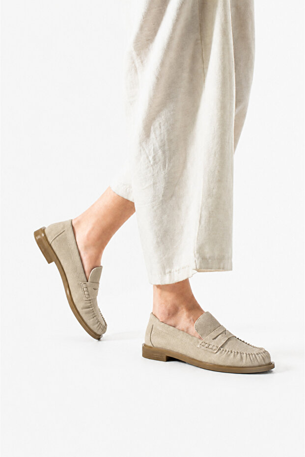 Muda Women's Daily Suede Loafer Comfortable Shoes