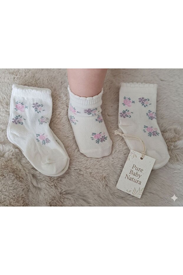 3 Pack Baby Socks
