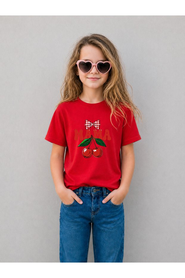 Girl's T-Shirt 100% Cotton Printed Comfortable Fit Summer T-Shirt