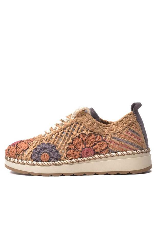 Delmira Women's Textile Casual Shoes 26057-4