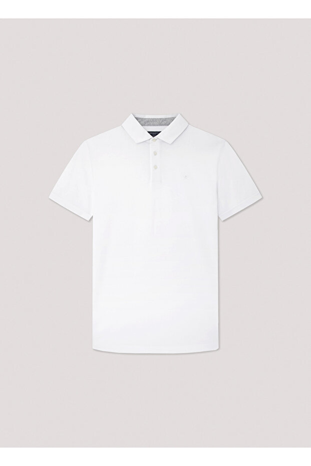 White Pure Cotton Men Premium T-Shirt