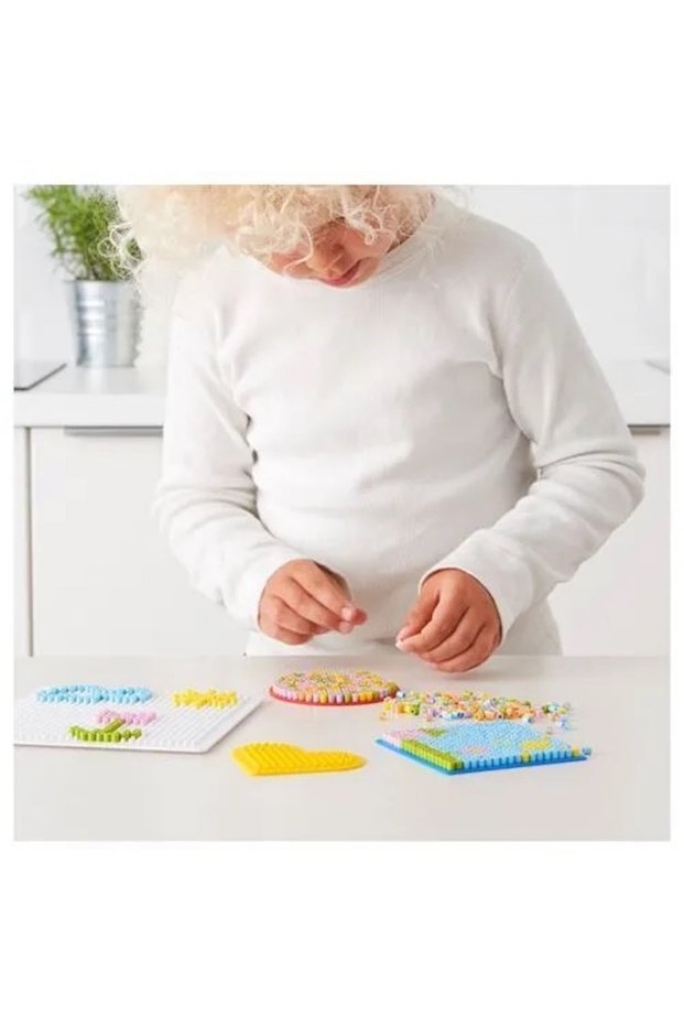 Pyssla Bead Mould, Assorted Colors, 4 Pieces