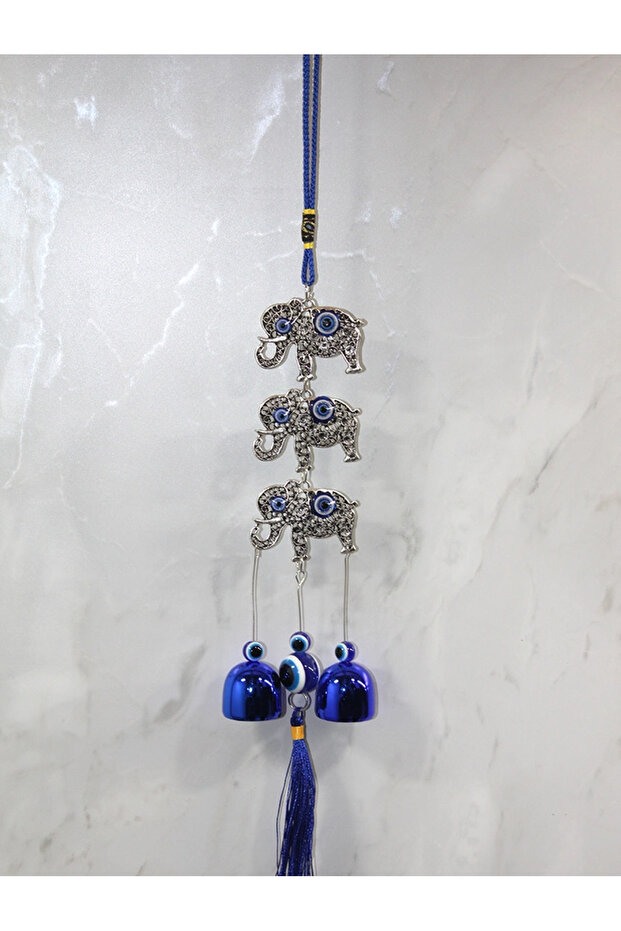Metal Evil Eye Bead Bell Alk3503