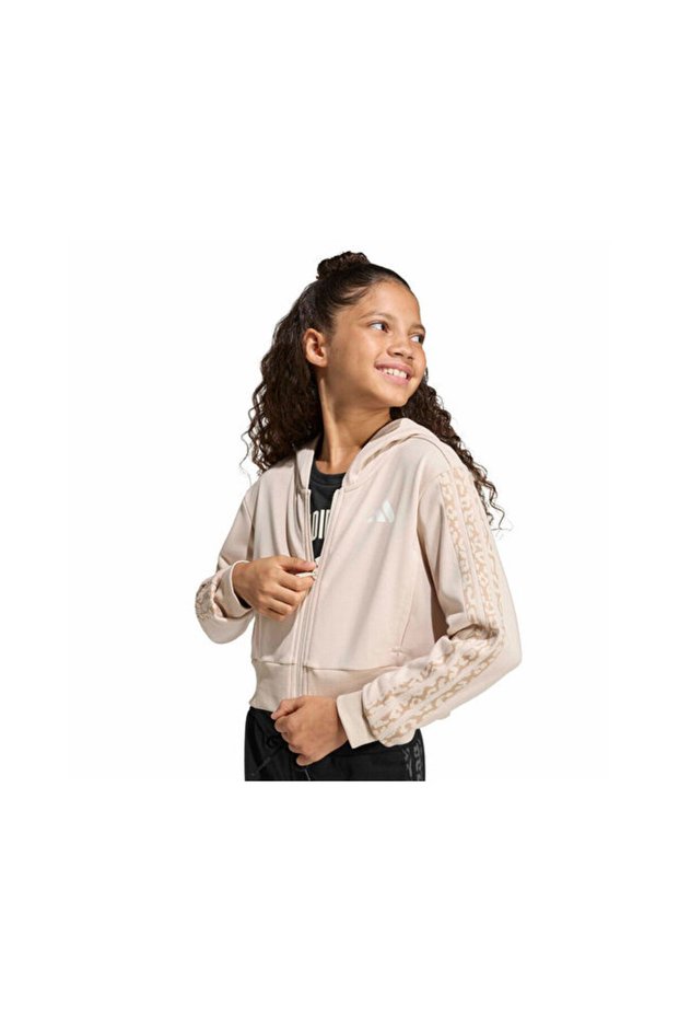 Jg an 3S ft Fz Children's Casual Jacket Kb6984 Cream