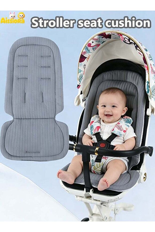 Stroller Seat Cushion Comfortable Seat Cushion Stroller Pad Double-sided Suitable for All Seasons