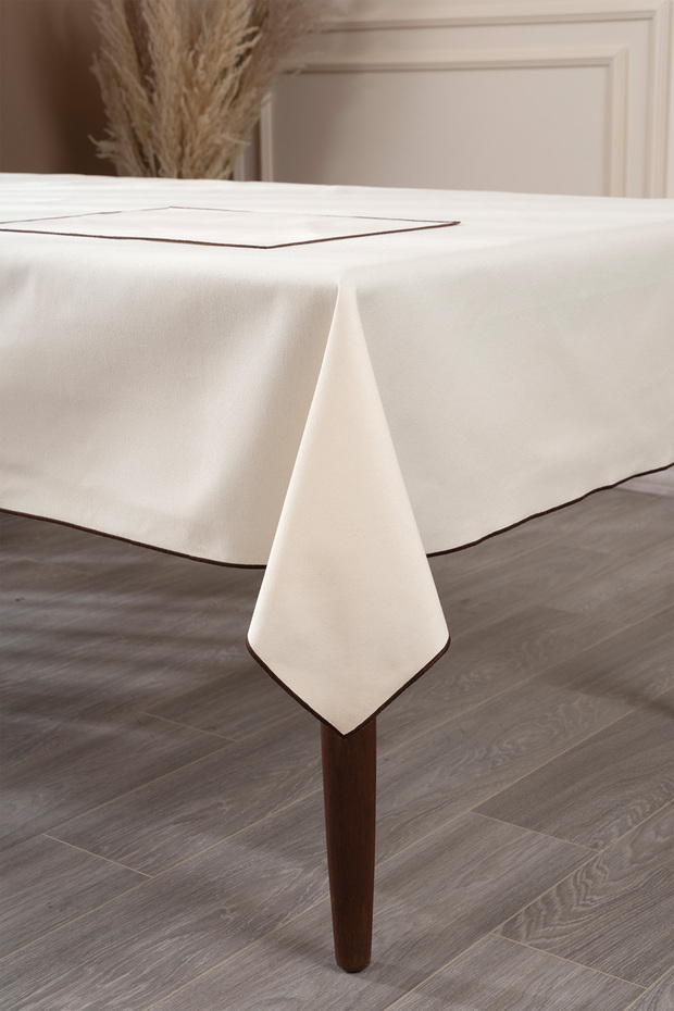 Grain Cream Liquid Repellent Tablecloth 140X200 cm 2590